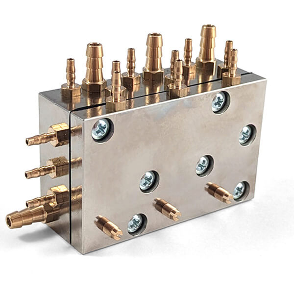 Grupo de Distribuição de 3 Instrumentos para Equipamentos Fedesa