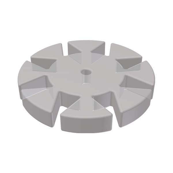 Dispenser con Dischi Safety Memo Disc Traslucidi con 8 Petali