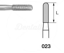 Fresa Cilíndrica Redondeada H129 de Tungsteno para PM