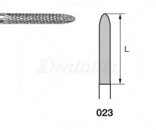 H295EF.104 bur. Cylindrical Round PM (5 pcs)