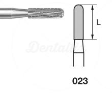Fresa H129GTI.104. Cilindrico arrotondato PM (5 unità)