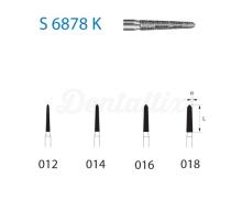 S6878K.314 Diamond Conical FG Bur (5 pcs.)