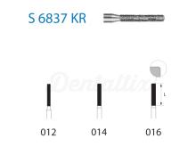 S6837KR.314 Bur. Diamond Cylindrical Rounded FG (5 pcs)