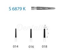 S6879K.314 Bur. Diamond Cylindrical Pointed FG (5 pcs)
