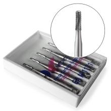 Tungsten Carbide Burs 137.314 Rounded Cylindrical FG (5 pcs.)