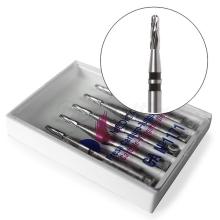 Tungsten Carbide Burs 139.314 Rounded Cylindrical FG (5 pcs.)