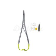 Mathieu tweezers: Elastic and Metal Needle Holder Clips