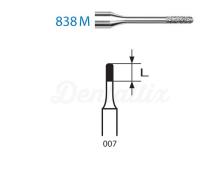 8838M.314 Burs. Diamond Round Cylindrical FG (5 pcs)