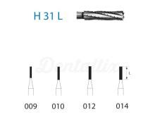 Fresa Cilíndrica Plana H31L de Tungsteno para FG (5 uds)