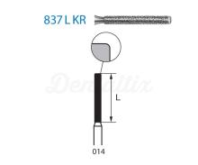 Frese 837LKR.314. Diamantata cilindrica piatta FG (5 unità)