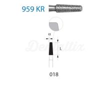 Frese coniche piatte 959KR.314 FG (5 unità)
