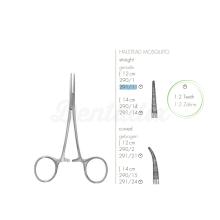 Straight Striated Mosquito Clip for Surgery and Hemostasis