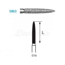 Diamond Burs 8863.314 Flame Diamond FG (5 pcs)