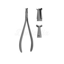 Double Arch Flat Head Pliers in the Molar Region