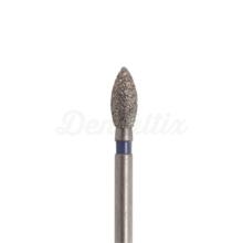 830F.FG - Rugby Ball Shaped Diamond Burr for Turbine (5 pcs.)