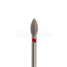 830F.HP - Rugby Ball Diamond Burr for Handpiece (5 pcs.)
