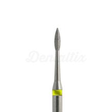 830LEF.CA - Flame Shaped Diamond Counter Angle End Burs (5 pcs.)