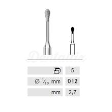 Fresa Forma Pera 830M - Diamante FG (5ud)