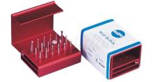 Bur Block P/Fg & Ca 18 Hole Milling Cutter (Various Colours)