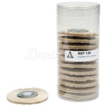 ProfiLab : Brosse à polir pour le plastique de 48 mm (12 pcs)