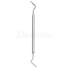 Cureta Ósea Lucas Quirúrgica de 17 cm
