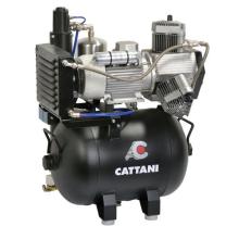 AC 300: Compresor Cattani con Secador de Aire (3 cilindros)