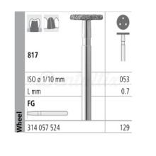 817 FG Diamond Wheel Bur (6 pcs)