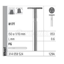 817T FG Diamond Wheel Bur (6 pcs)