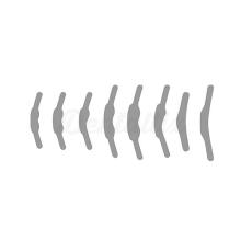 Matrizes Hawe Adapt: ​​Matrizes Dentárias em Aço Inoxidável (30 unidades)