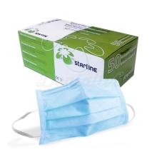 Masques bleus à trois couches (50 pcs)
