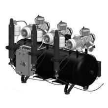 AC 900: Compresor Seco Horizontal de 3 Cilindros