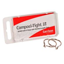 Composi-Tight Gold: Anelli di acciaio inossidabile 3 unità