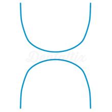 Arco de Memoria Ni-Ti Súper Elástico para Ortodoncia (10 uds)