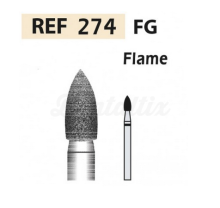 FG Diamond Bur 274 Flame-shaped (5 units)