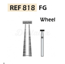 818 FG Diamond Bur in the Shape of a Wheel (5 pcs)