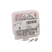 Bi-Pin lungo con manicotto e punta (100 unità)
