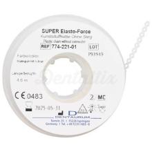 Super Elasto-Force: Transparent Plastic Chain (4.6 m Roll)