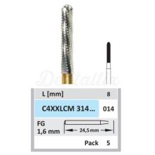 Cylindrical Milling Cutting Crowns Metal/Ceramic FG (5ud)