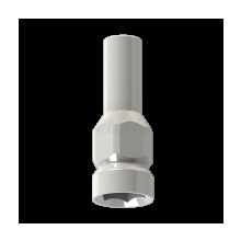 Cylindre provisoire pour implants à pilier unique avec connexion externe large plate-forme