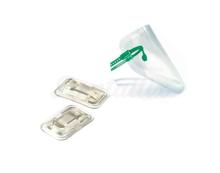 Vista-Tec™ Clips in plastica + parti di ricambio per lo schermo protettivo