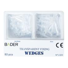 Transparent Plastic Wedges (80 pcs)