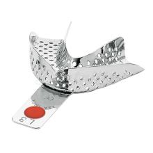 Portaimpronte perforati in acciaio inox