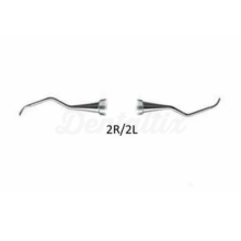 Universal Curette for Periodontics: Dental Instrument with Long, Straight Stem