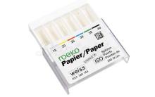 Puntas de Papel Blancas para Endodoncia