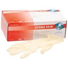 DERMA SKIN: Guanti in lattice senza polvere (100 u.)
