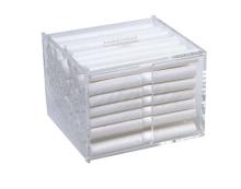 Plastic Dispenser for Cotton Rolls