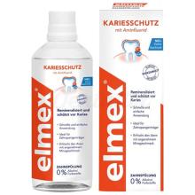 Elmex : Bain de bouche avec protection anti-caries (400 ml)