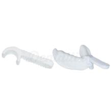 Poignées en plastique blanc (50 unités)