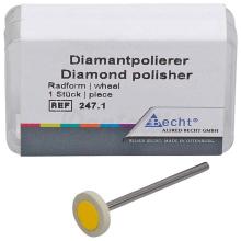 HP Fine Grit Flame Diamond Polisher (4 x 13 mm)