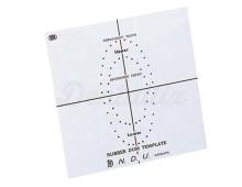Fit Rubberdam - Perforated template (15 pcs x 15 cm)